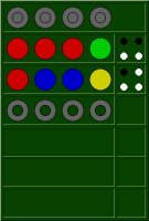 Mastermind and the game of colours
